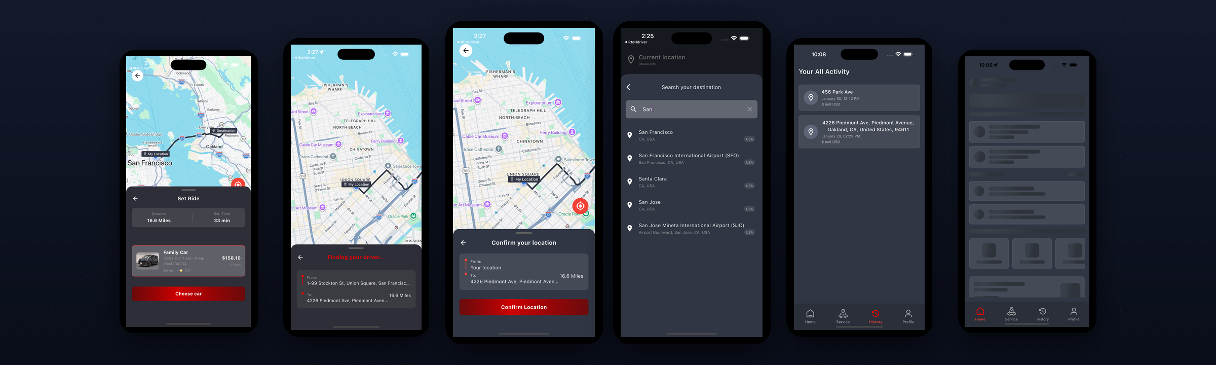 RidezToHealth user app